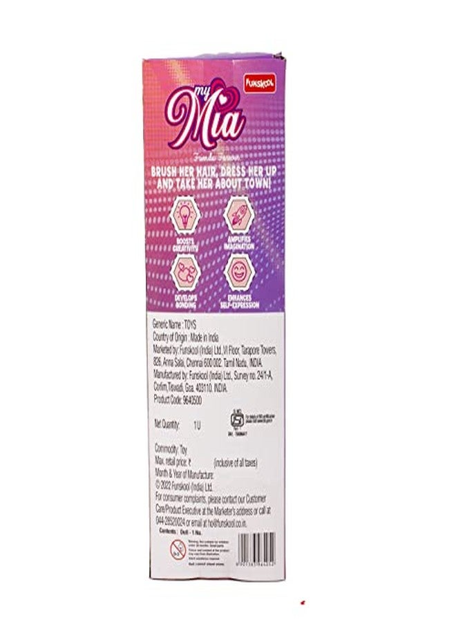Funskool My MIA-Fashion Doll with Curley Blond Hair, Roleplay Toy for Girls Aged 3 Years - Image 3